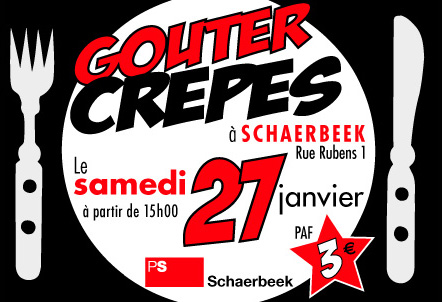 Schaerbeek - Goûter Crêpes