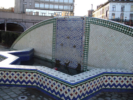 Schaerbeek Fontaine Cage aux Ours