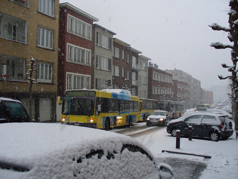 Schaerbeek neige en rue 2