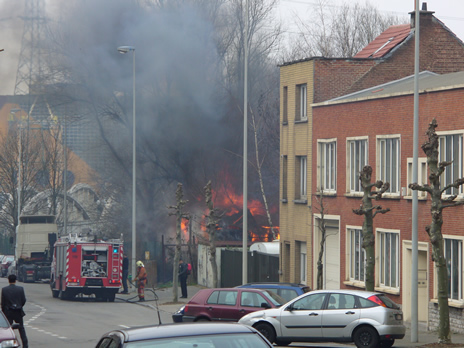 Schaerbeek feu 1