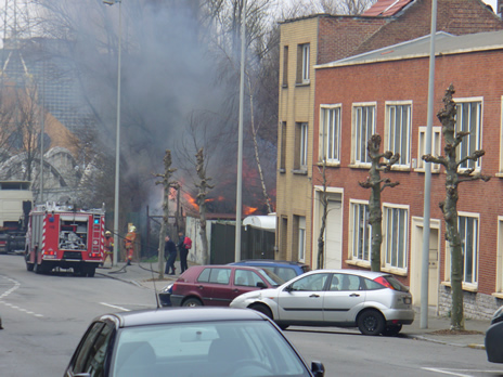 Schaerbeek feu 2