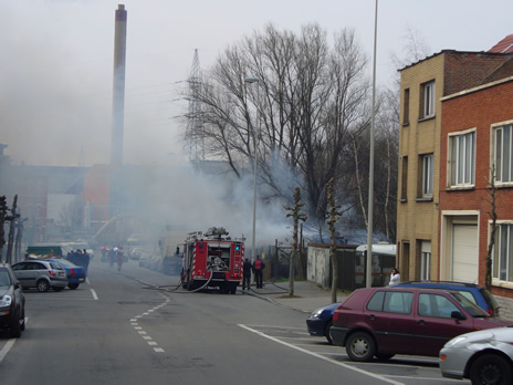 Schaerbeek feu 8