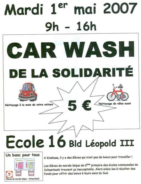 Schaerbeek car wash