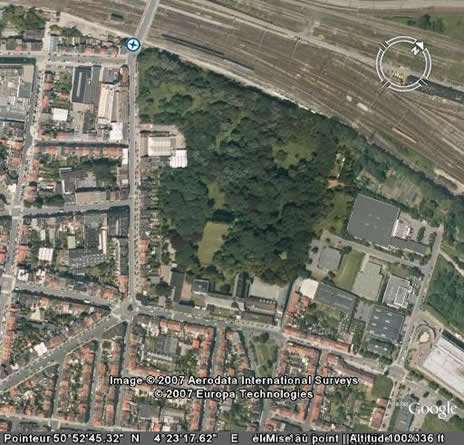 Schhaerbeek Moeraske vu du ciel