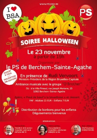 PS Berchem Halloween Affiche RO -2